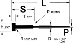 drawing of royal ejector pin MAIN