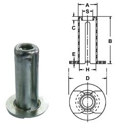 photo and drawing of spring retainer MAIN