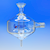 Spray Chamber: Cyclonic, Baffled, 12/5 Socket w Threaded Inlet [10-3226] SWATCH