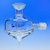 Spray Chamber: Cyclonic, Baffled, 18/9 Socket w Threaded Inlet  [10-3227] SWATCH