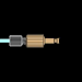 Male Quick Connect PEEK for Spectro ICP Argon Gas Lines [16-0252] THUMBNAIL