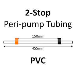 Two Stop, PVC, 0.13mm, Orange-Black 12/pk [20-1101] LARGE