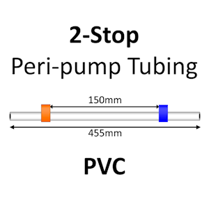 Two Stop, PVC, 0.25mm, Orange-Blue 12/pk [20-1103] LARGE