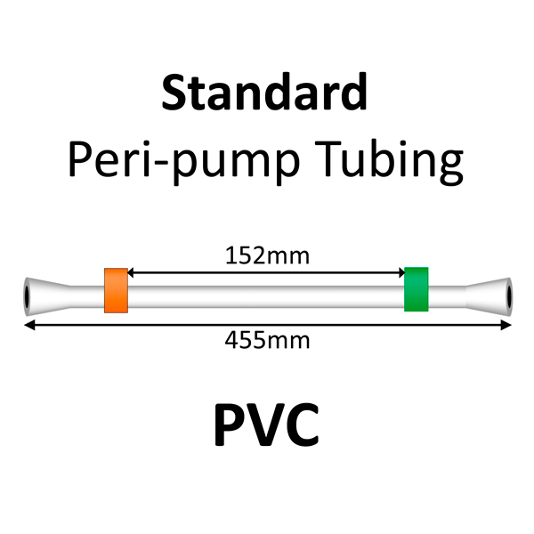 Two Stop, PVC, 0.38mm, Orange-Green FLARED END 12/pk [20-1108F] MAIN