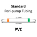 Two Stop, PVC, 0.38mm, Orange-Green FLARED END 12/pk [20-1108F] THUMBNAIL