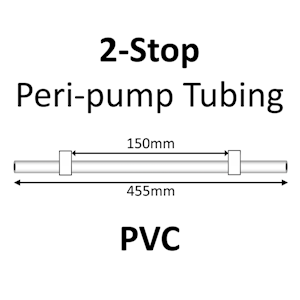 Two Stop, PVC, 1.02mm, White-White 12/pk [20-1116] LARGE