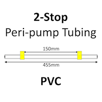 Two Stop, PVC, 1.42mm, Yellow-Yellow 12/pk [20-1121] MAIN