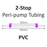 Two Stop, PVC, 2.06mm, Purple-Purple 12/pk [20-1126] MAIN