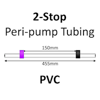 Two Stop, PVC, 2.29mm, Purple-Black 12/pk [20-1127] MAIN