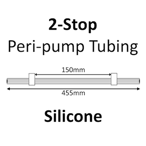 Two Stop, Silicone 1.02mm, White-White 12/pk [20-1216] LARGE