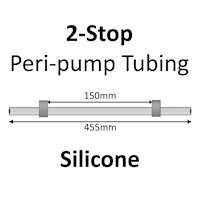 Two Stop, Silicone 1.30mm, Grey-Grey 12/pk [20-1220] MAIN