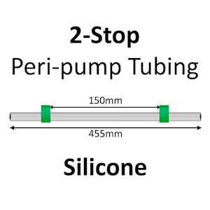 Two Stop, Silicone 1.85mm, Green-Green/12pk [20-1222] LARGE