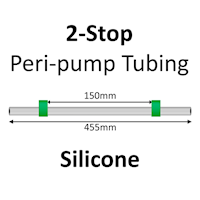 Two Stop, Silicone 1.85mm, Green-Green/12pk [20-1222] MAIN