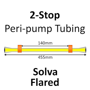 Two Stop, Solva, 0.89mm, Orange-Orange FLARED END 12/pk [20-1414F] LARGE