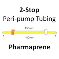 Two Stop, Pharmaprene, 0.64mm, Orange-White 12/pk [20-1812] MAIN