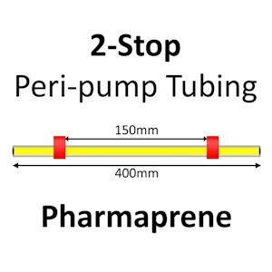 Two Stop, Pharmaprene, 1.14mm, Red-Red 12/pk [20-1818] LARGE