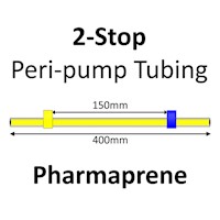 Two Stop, Pharmaprene, 1.52mm, Yellow-Blue 12/pk [20-1822] MAIN