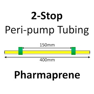 Two Stop, Pharmaprene, 1.85mm, Green-Green 12/pk [20-1825] LARGE