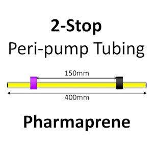 Two Stop, Pharmaprene, 2.29mm, Purple-Black 12/pk [20-1827] LARGE