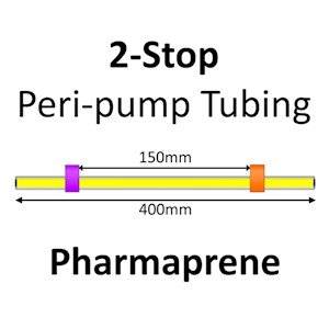 Two Stop, Pharmaprene, 2.54mm, Purple-Orange 12/pk [20-1828] LARGE