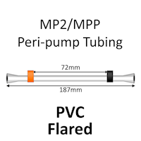MP2 Two Stop, PVC, 0.13mm, Orange-Black FLARED 12/pk [20-2101F] MAIN