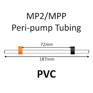 MP2 Two Stop, PVC, 0.13mm, Orange-Black  12/pk [20-2101] LARGE