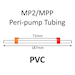 MP2 Two Stop, PVC, 0.19mm, Orange-Red 12/pk [20-2102] THUMBNAIL