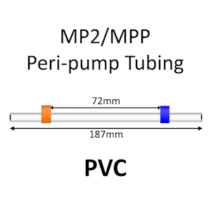 MP2 Two Stop, PVC, 0.25mm, Orange-Blue 12/pk [20-2103] LARGE