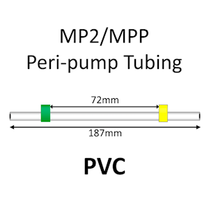 MP2 Two Stop, PVC, 0.44mm, Green-Yellow 12/pk [20-2109] LARGE