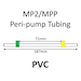 MP2 Two Stop, PVC, 0.44mm, Green-Yellow 12/pk [20-2109] THUMBNAIL