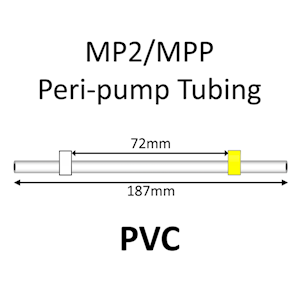 MP2 Two Stop, PVC, 0.57mm, White-Yellow 12/pk [20-2111] LARGE