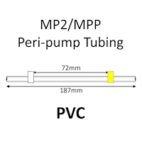 MP2 Two Stop, PVC, 0.57mm, White-Yellow 12/pk [20-2111] MAIN