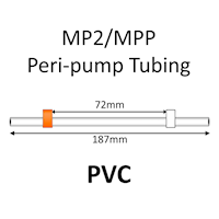 MP2 Two Stop, PVC, 0.64mm, Orange-White 12/pk [20-2112] MAIN