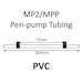 MP2 Two Stop, PVC, 0.76mm, Black-Black  12/pk [20-2113] THUMBNAIL