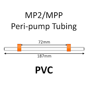MP2 Two Stop, PVC, 0.89mm, Orange-Orange 12/pk [20-2114] LARGE