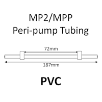 MP2 Two Stop, PVC, 1.02mm, White-White 12/pk [20-2116] MAIN