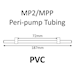 MP2 Two Stop, PVC, 1.02mm, White-White 12/pk [20-2116] THUMBNAIL