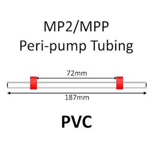 MP2 Two Stop, PVC, 1.14mm, Red-Red 12/pk [20-2118] LARGE