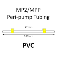 MP2 Two Stop, PVC, 1.42mm, Yellow-Yellow 12/pk [20-2121] MAIN