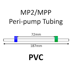 MP2 Two Stop, PVC, 1.75mm, Blue-Green 12/pk [20-2124] LARGE