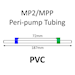 MP2 Two Stop, PVC, 1.75mm, Blue-Green 12/pk [20-2124] THUMBNAIL