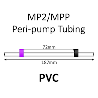 MP2 Two Stop, PVC, 2.29mm, Purple-Black 12/pk [20-2127] MAIN