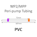 MP2 Two Stop, PVC, 2.54mm, Purple-Orange 12/pk [20-2128] THUMBNAIL