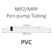 MP2 Two Stop, PVC, 3.17mm, Black-White 12/pk [20-2130] THUMBNAIL