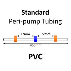 Three Stop, PVC, 0.25mm, Orange-Blue-Orange 12/pk [21-1103] LARGE