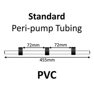 Three Stop, PVC, 0.76mm, Black-Black-Black FLARED END 12/pk [21-1113F] LARGE
