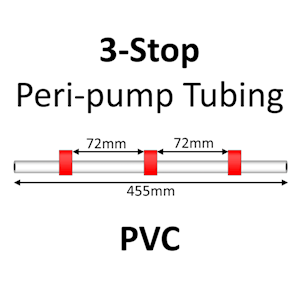 Three Stop, PVC, 1.14mm, Red-Red-Red 12/pk [21-1118] LARGE