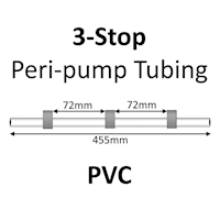 Three Stop, PVC, 1.30mm, Grey-Grey-Grey 12/pk [21-1120] MAIN
