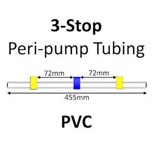 Three Stop, PVC, 1.52mm, Yellow-Blue-Yellow 12/pk [21-1122] LARGE