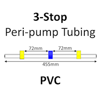 Three Stop, PVC, 1.52mm, Yellow-Blue-Yellow 12/pk [21-1122] MAIN